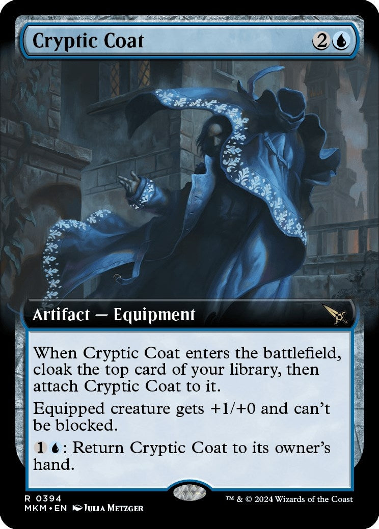 Image for Cryptic Coat (Extended Art) (394) - Magic: The Gathering