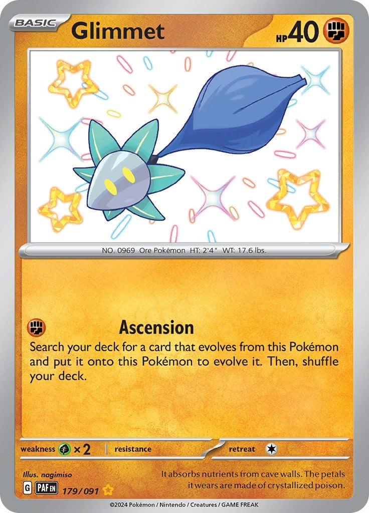 Image for Glimmet (179/091) - Pokemon
