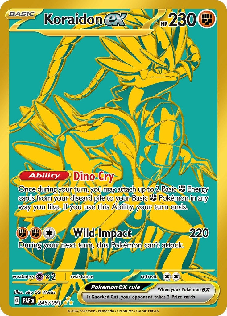 Image for Koraidon ex (245/091) - Pokemon