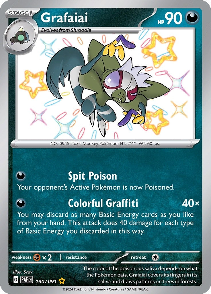 Image for Grafaiai (190/091) - Pokemon