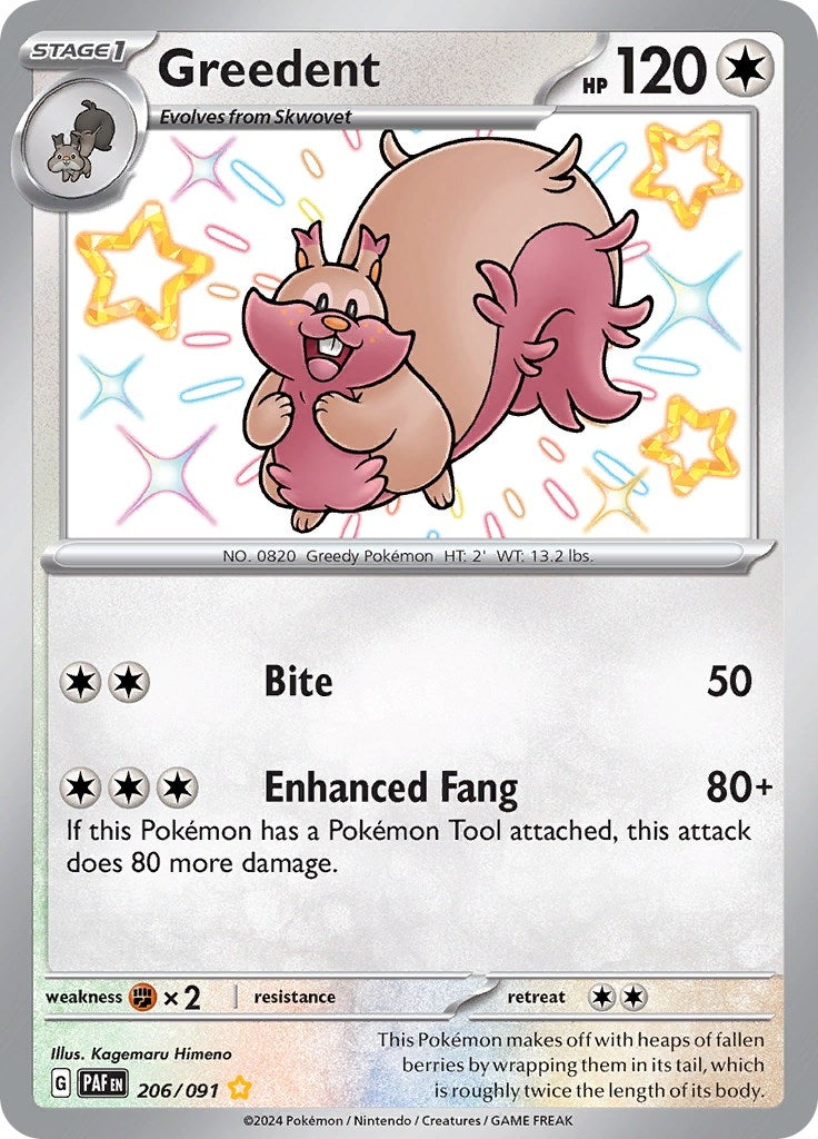 Image for Greedent (206/091) - Pokemon