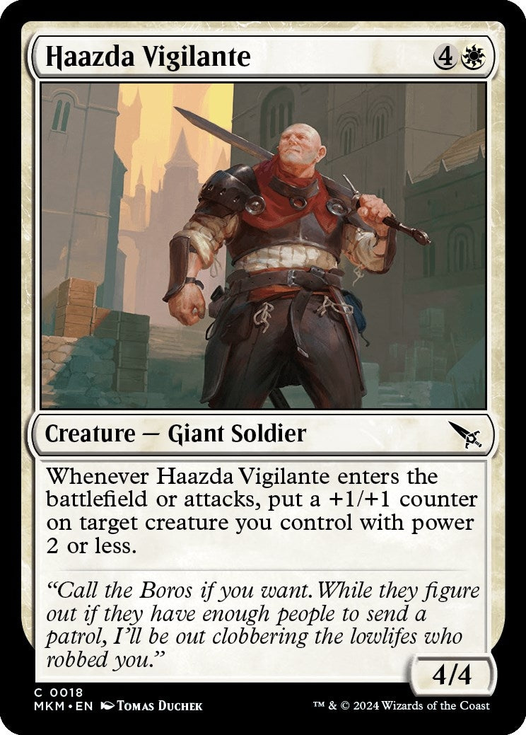 Image for Haazda Vigilante (18) - Magic: The Gathering