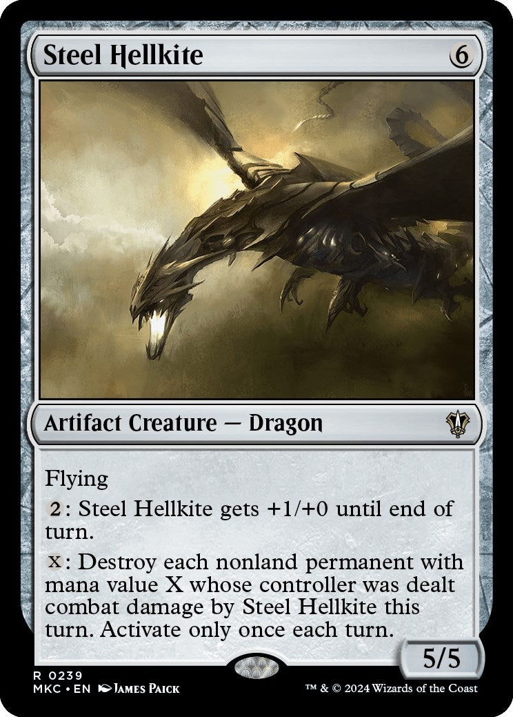Image for Steel Hellkite (239) - Magic: The Gathering