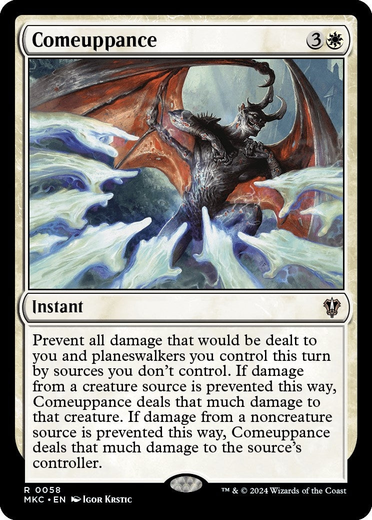 Image for Comeuppance (58) - Magic: The Gathering