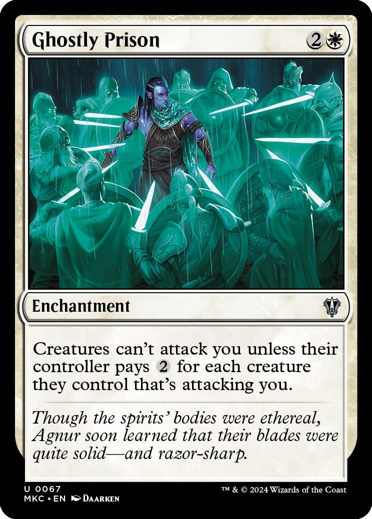 Image for Ghostly Prison (67) - Magic: The Gathering