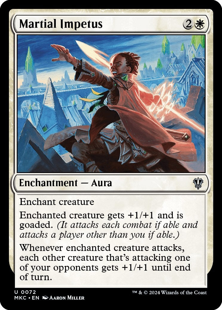 Image for Martial Impetus (72) - Magic: The Gathering