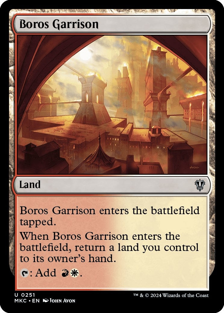 Image for Boros Garrison (251) - Magic: The Gathering