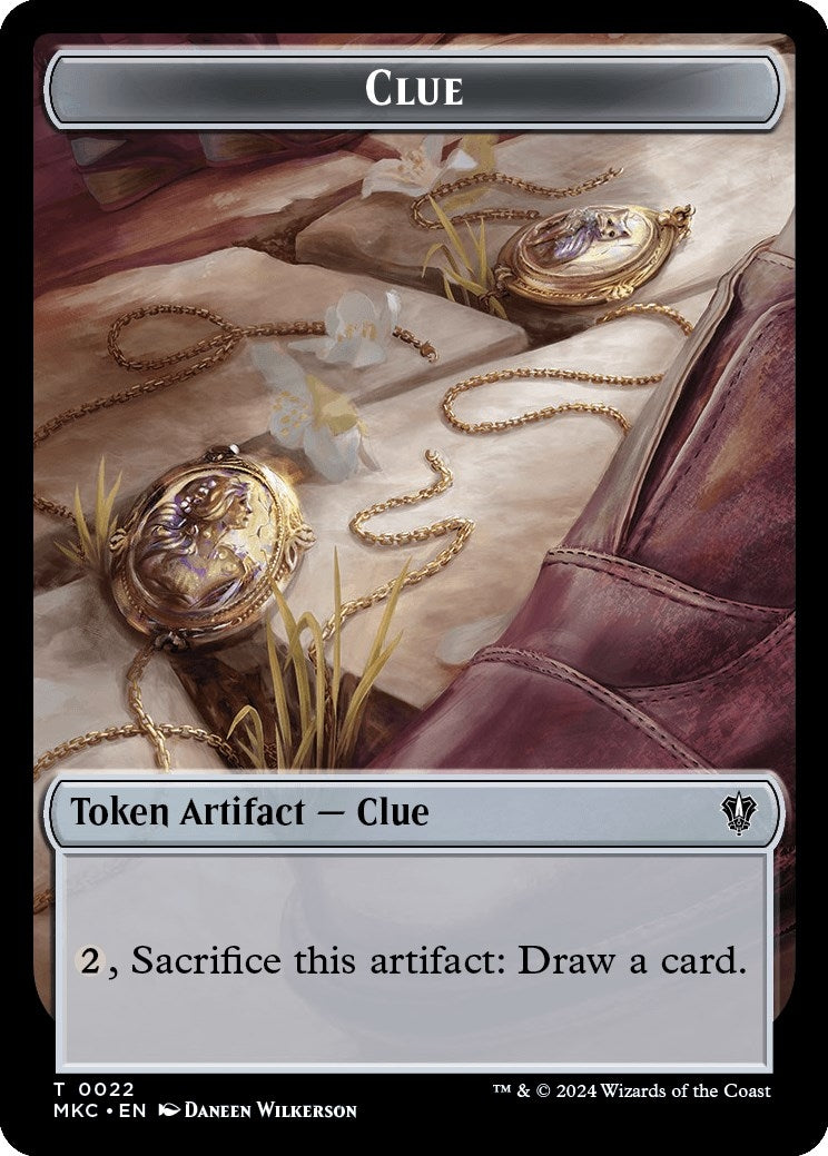 Image for Clue // Insect (0017) Double-Sided Token (22 // 17) - Magic: The Gathering