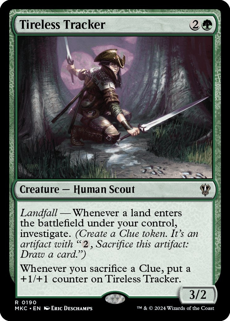 Image for Tireless Tracker (190) - Magic: The Gathering