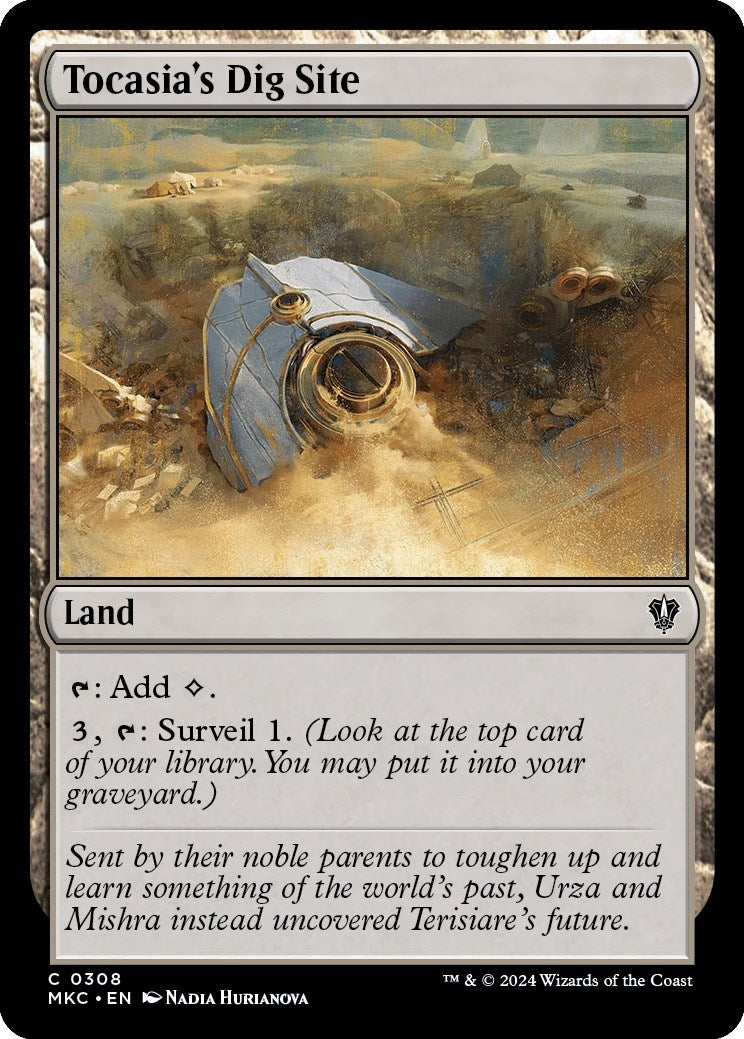 Image for Tocasia's Dig Site (308) - Magic: The Gathering