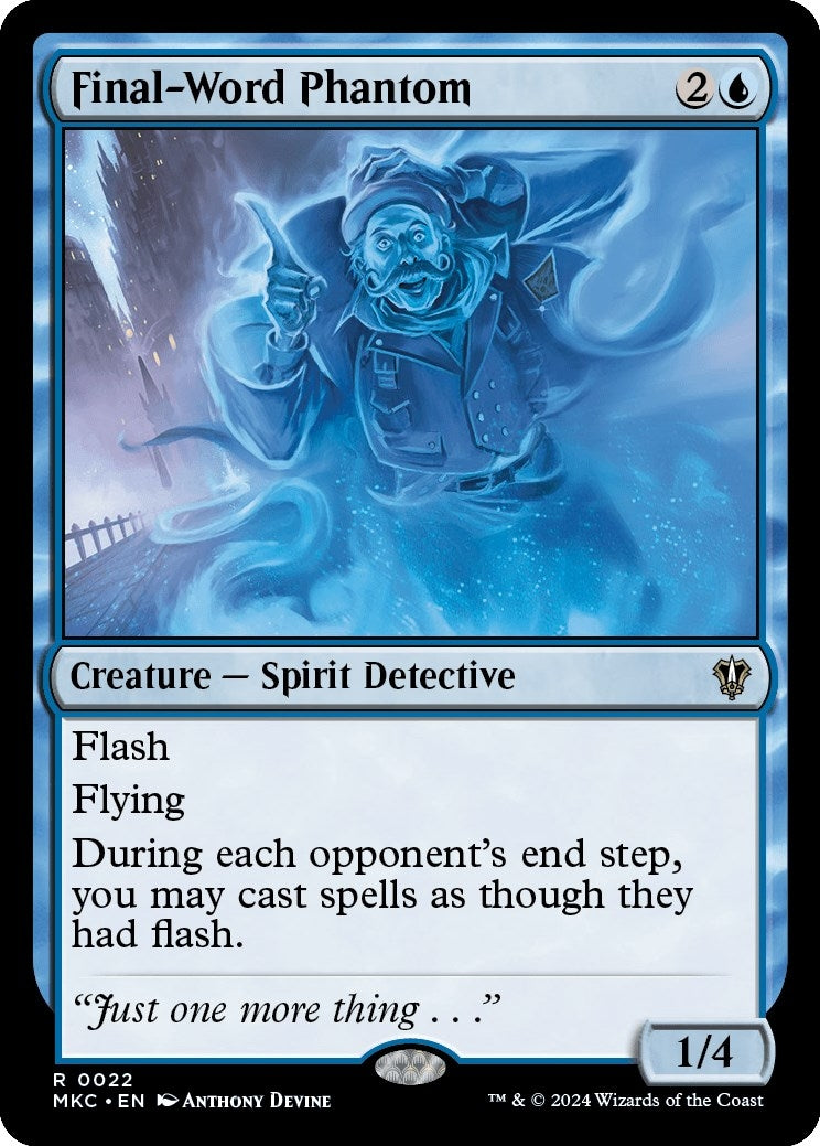 Image for Final-Word Phantom (22) - Magic: The Gathering