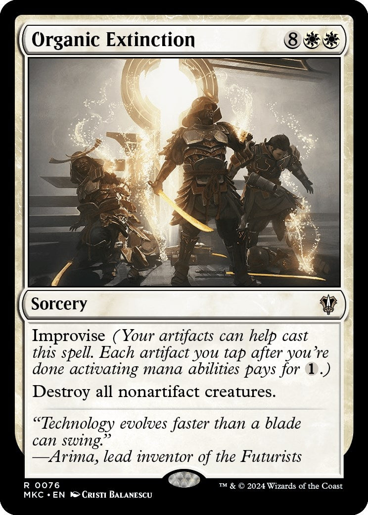 Image for Organic Extinction (76) - Magic: The Gathering