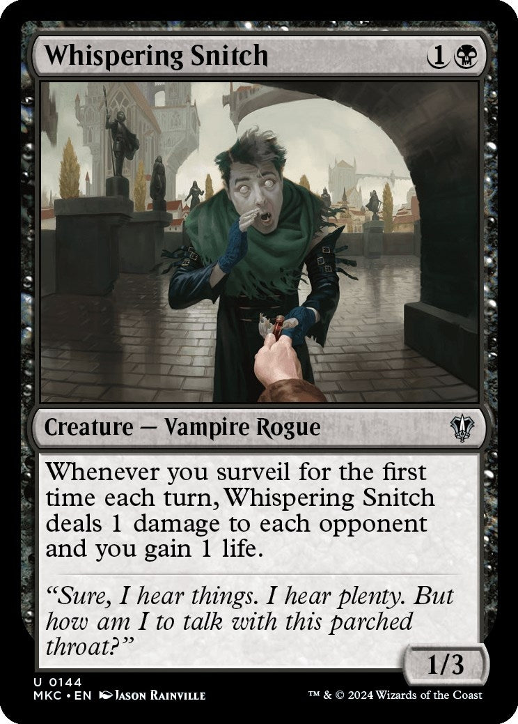 Image for Whispering Snitch (144) - Magic: The Gathering