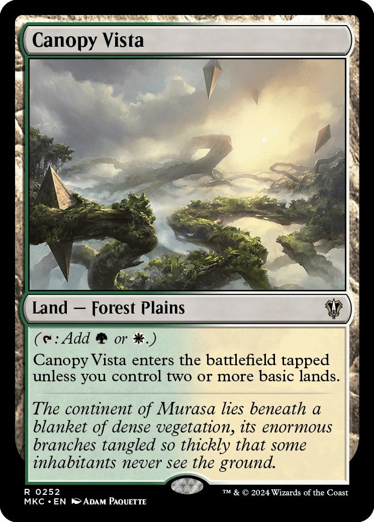 Image for Canopy Vista (252) - Magic: The Gathering