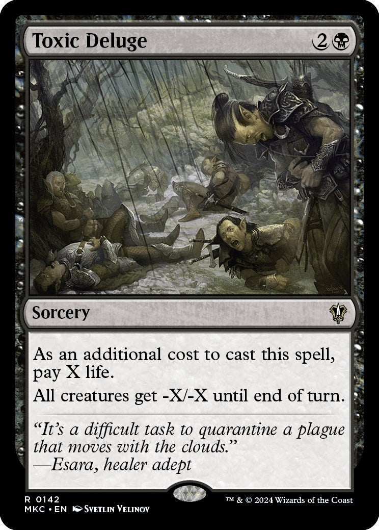 Image for Toxic Deluge (142) - Magic: The Gathering