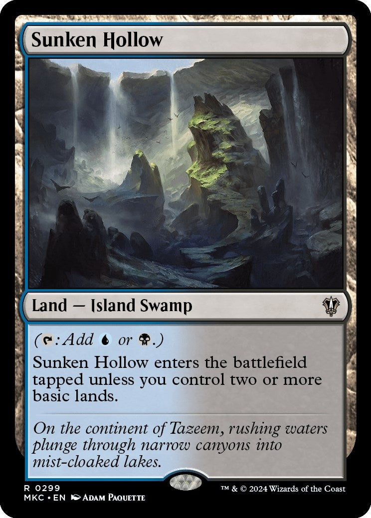 Image for Sunken Hollow (299) - Magic: The Gathering