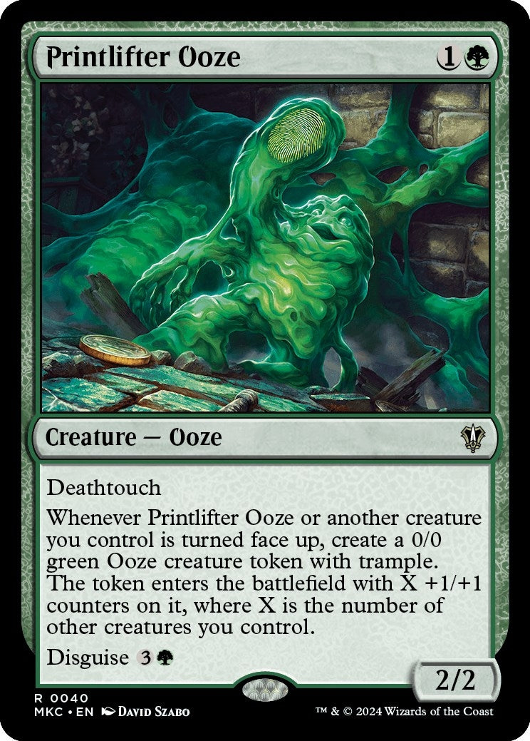 Image for Printlifter Ooze (40) - Magic: The Gathering