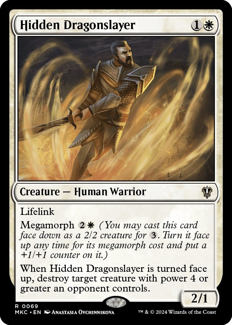 Image for Hidden Dragonslayer (69) - Magic: The Gathering
