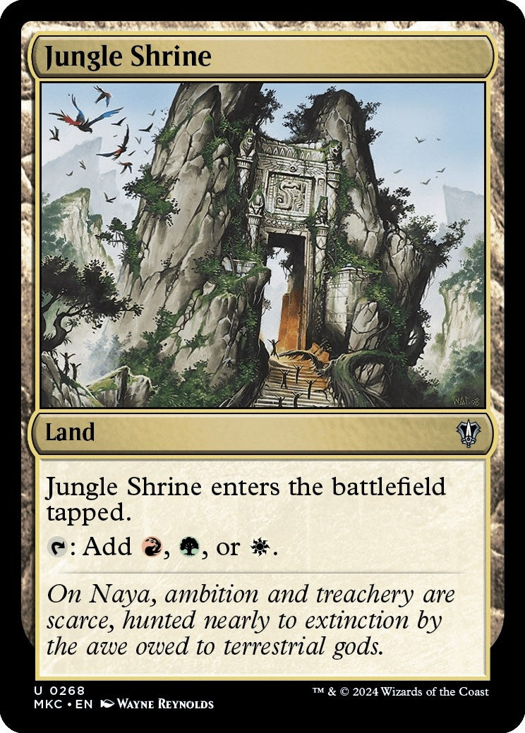 Image for Jungle Shrine (268) - Magic: The Gathering