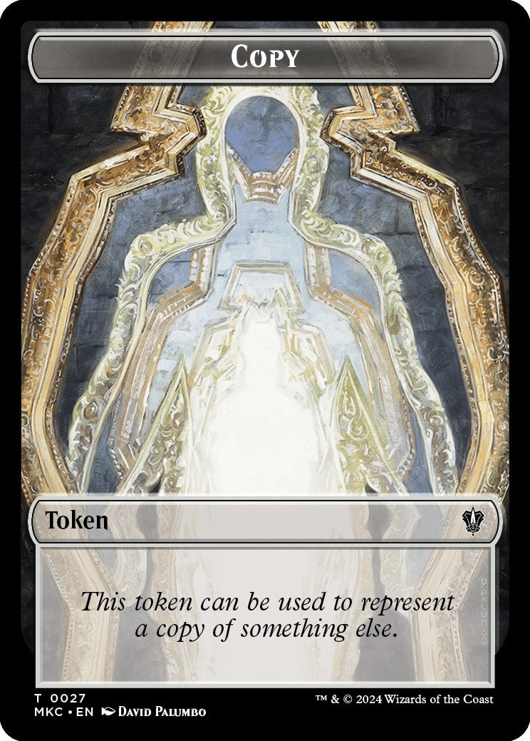 Image for Copy // Zombie Double-Sided Token (27 // 11) - Magic: The Gathering