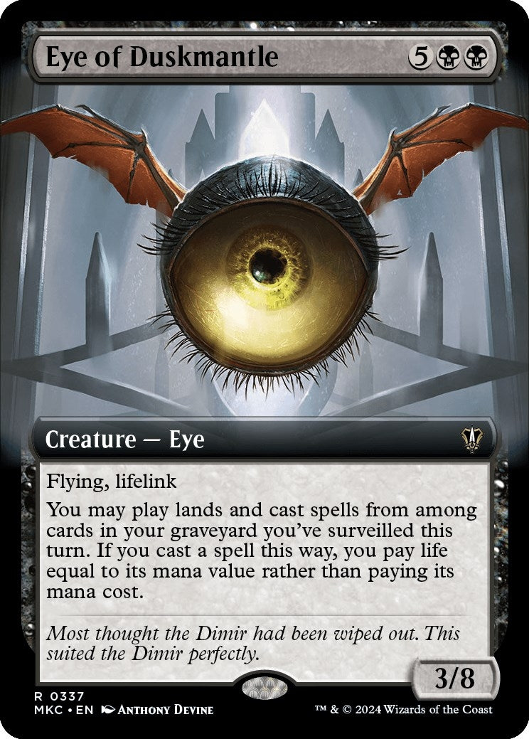 Image for Eye of Duskmantle (Extended Art) (337) - Magic: The Gathering