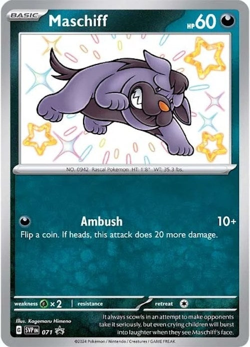 Image for Maschiff - 071 (071) - Pokemon