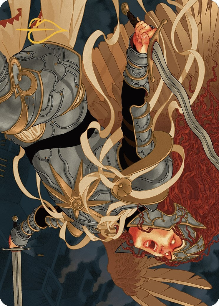 Image for Aurelia, the Law Above Art Card (41/49) (Gold-Stamped Signature) (41) - Magic: The Gathering