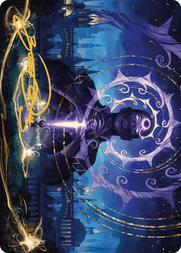 Image for Coerced to Kill Art Card (Gold-Stamped Signature) (17) - Magic: The Gathering