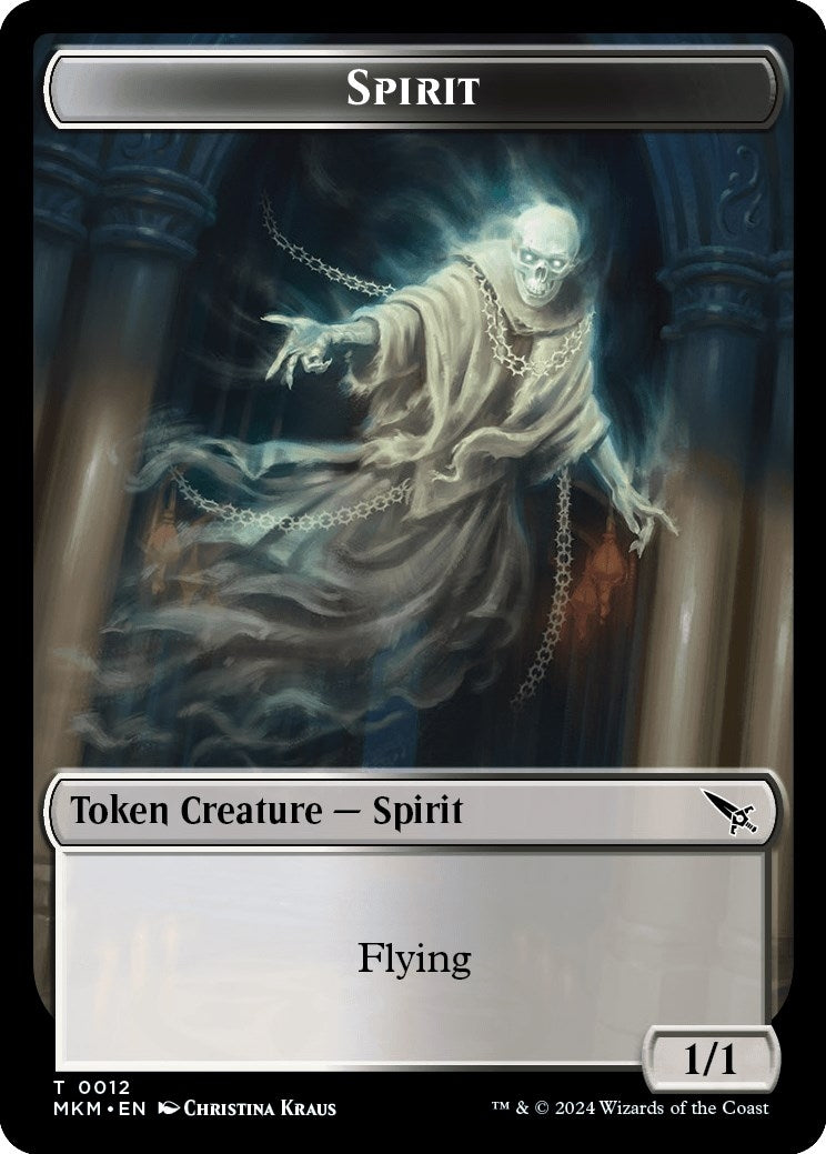 Image for Spirit Token (12) - Magic: The Gathering