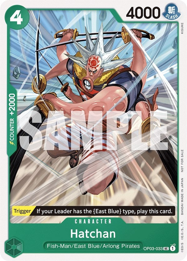 Image for Hatchan (Tournament Pack Vol. 6) (OP03-033) - One Piece Card Game