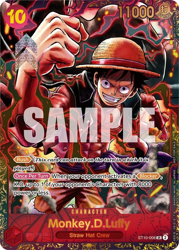 Image for Monkey.D.Luffy - ST10-006 (ST10-006) - One Piece Card Game