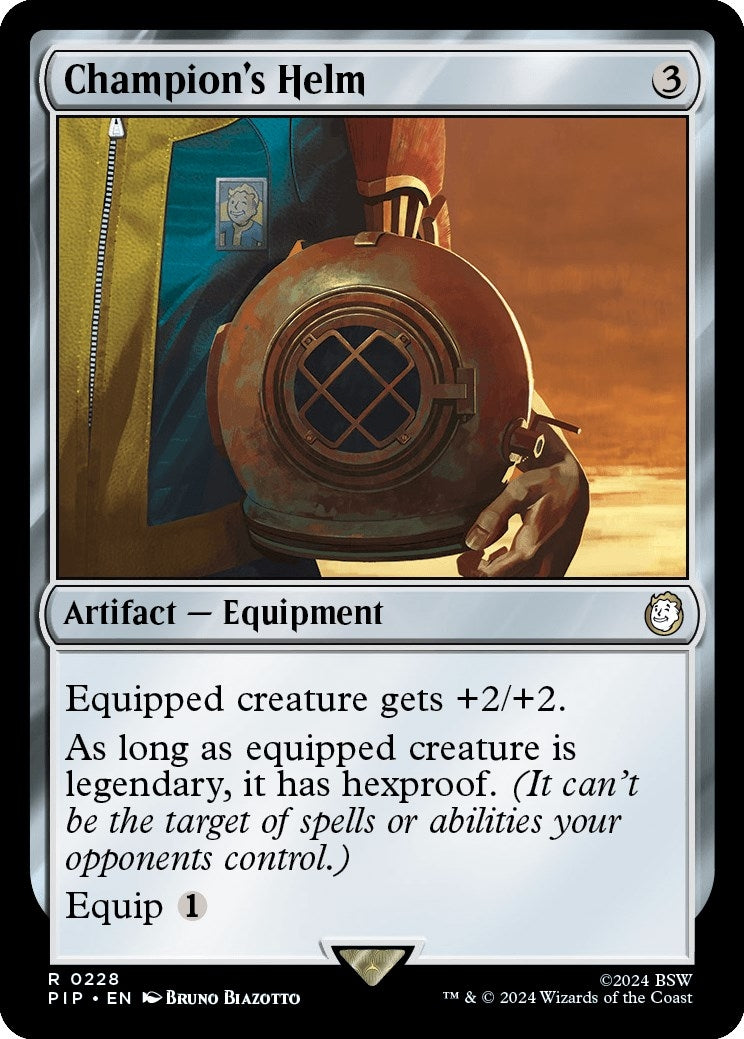 Image for Champion's Helm (228) - Magic: The Gathering