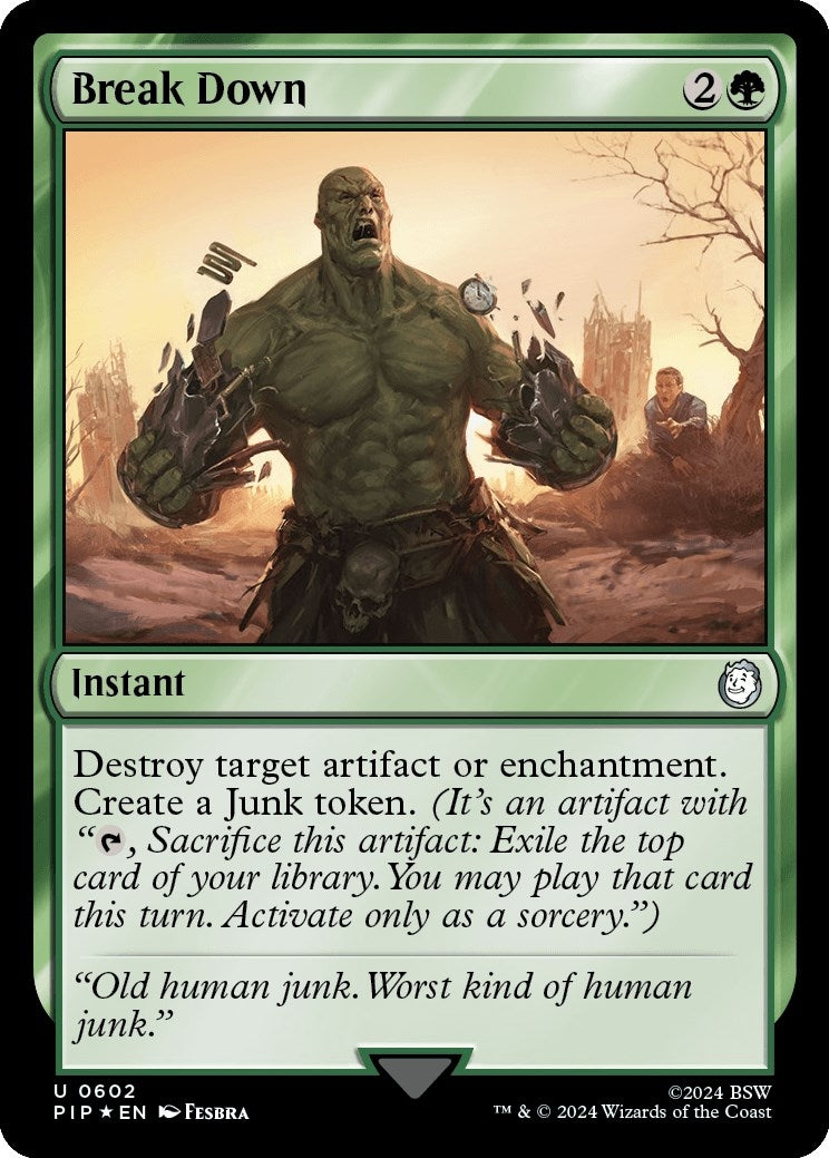 Image for Break Down (Surge Foil) (602) - Magic: The Gathering