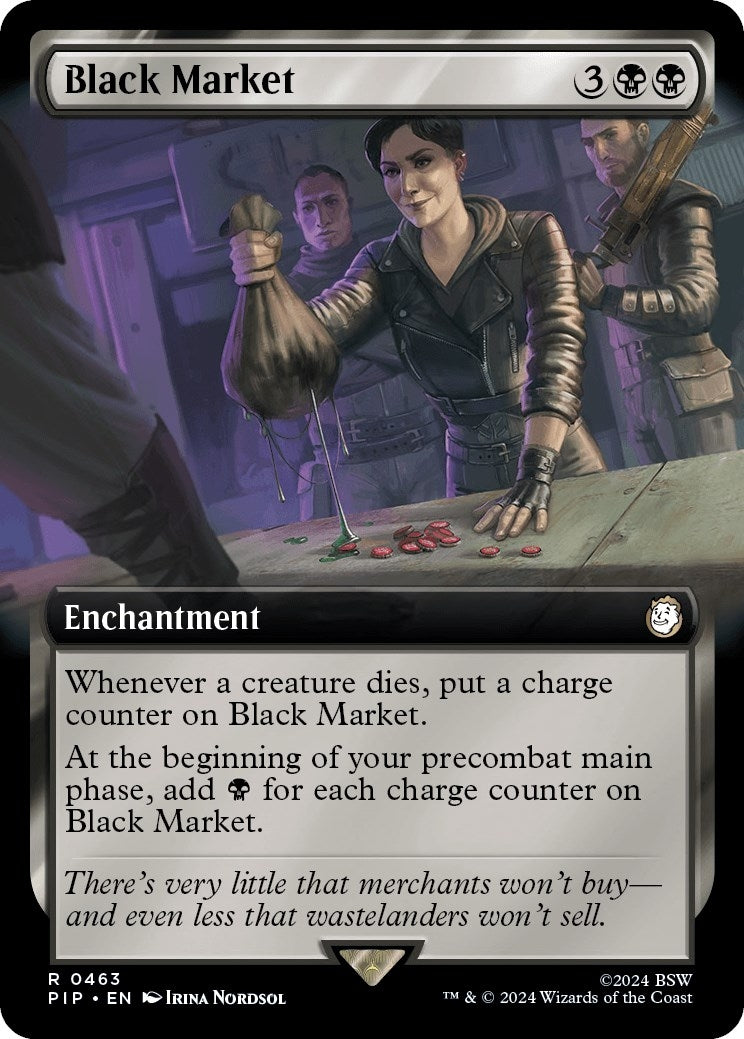 Image for Black Market (Extended Art) (463) - Magic: The Gathering
