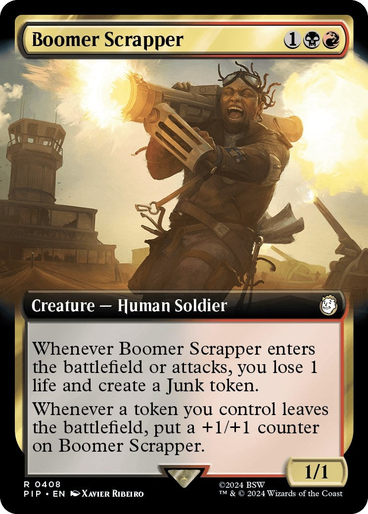 Image for Boomer Scrapper (Extended Art) (408) - Magic: The Gathering