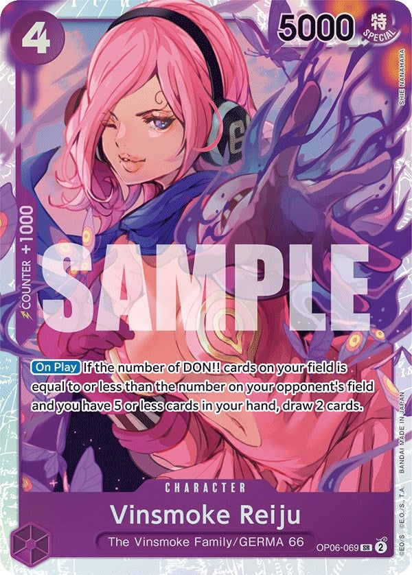 Image for Vinsmoke Reiju (069) (OP06-069) - One Piece Card Game