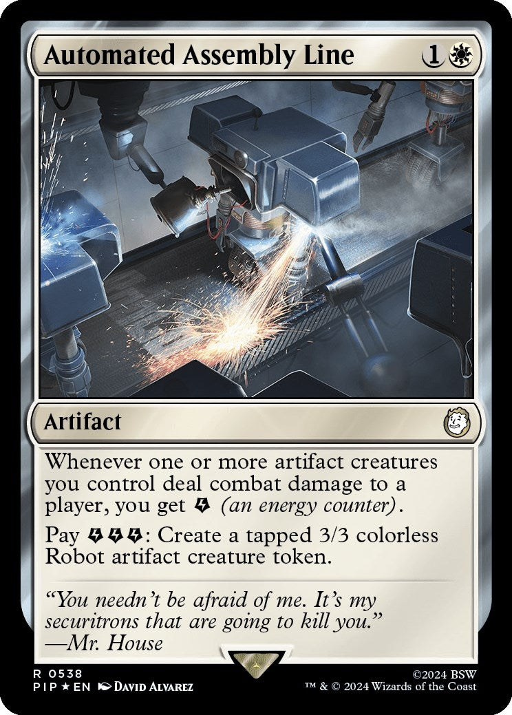 Image for Automated Assembly Line (Surge Foil) (538) - Magic: The Gathering