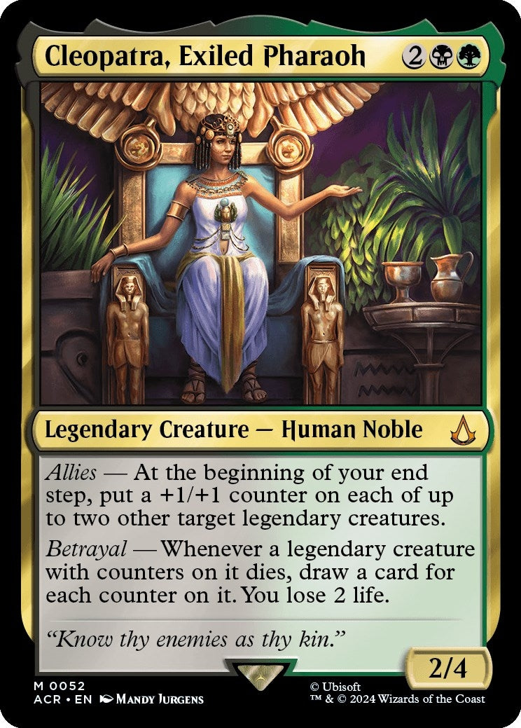 Image for Cleopatra, Exiled Pharaoh (52) - Magic: The Gathering