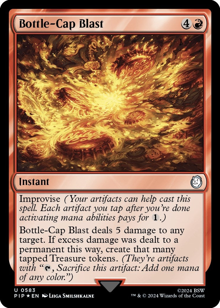 Image for Bottle-Cap Blast (Surge Foil) (583) - Magic: The Gathering