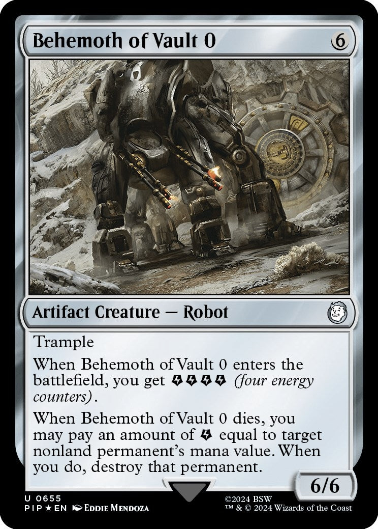 Image for Behemoth of Vault 0 (Surge Foil) (655) - Magic: The Gathering