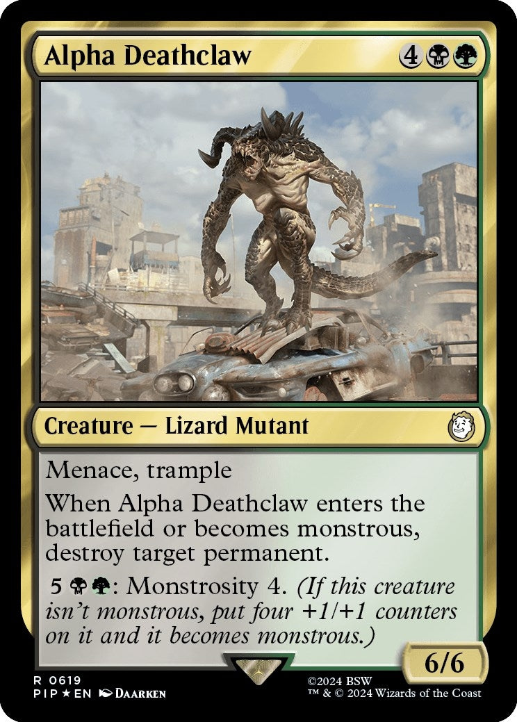 Alpha Deathclaw (Surge Foil) (619)