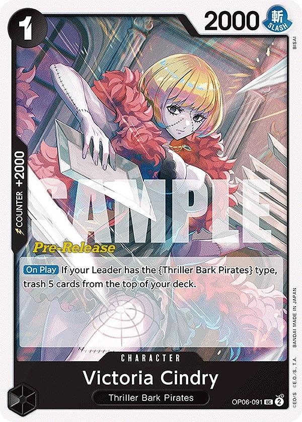 Image for Victoria Cindry (OP06-091) - One Piece Card Game