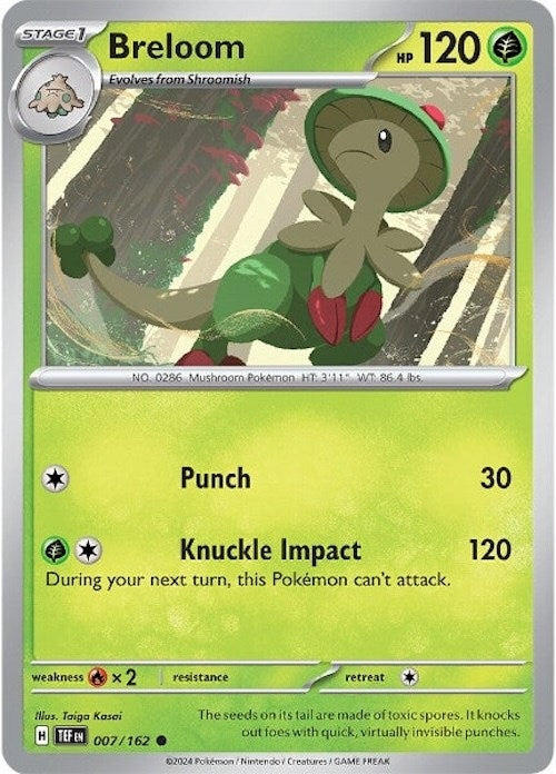 Image for Breloom (007/162) - Pokemon