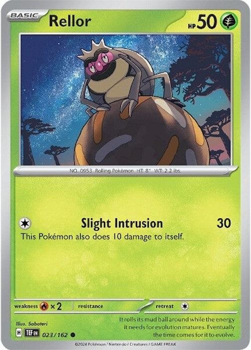 Image for Rellor (023/162) - Pokemon
