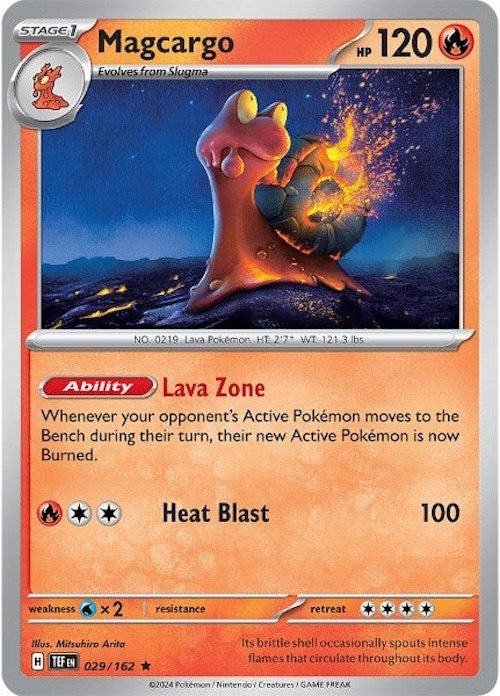 Image for Magcargo (029/162) - Pokemon