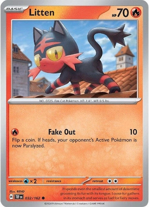 Image for Litten (032/162) - Pokemon