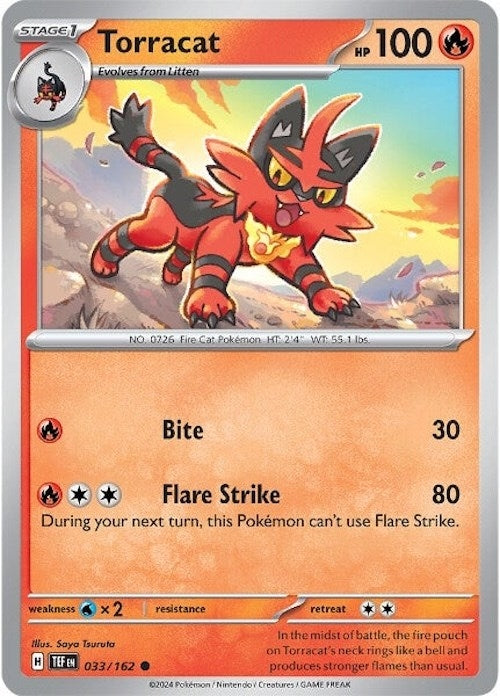 Image for Torracat (033/162) - Pokemon