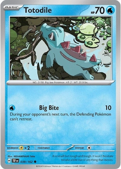 Image for Totodile (039/162) - Pokemon