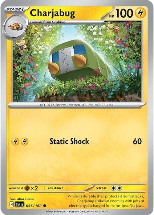 Image for Charjabug (055/162) - Pokemon