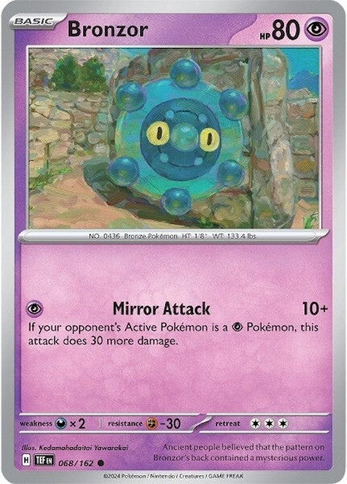 Image for Bronzor (068/162) - Pokemon